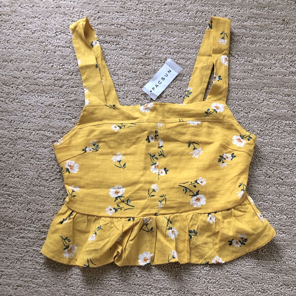 NWT Pacsun L.A. Hearts Crop Tank